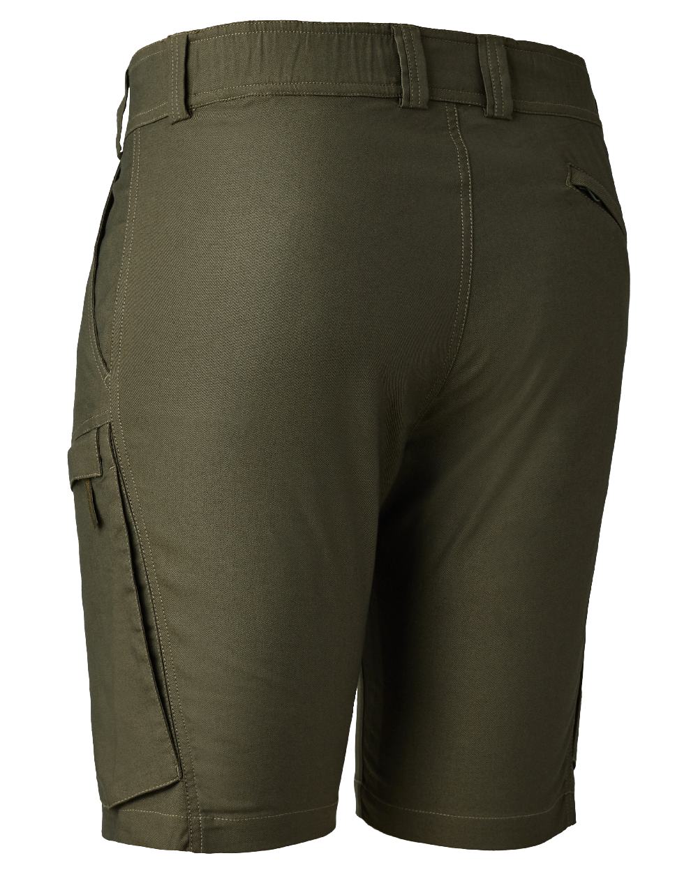 Forest Green coloured Deerhunter Matobo Shorts on white background 