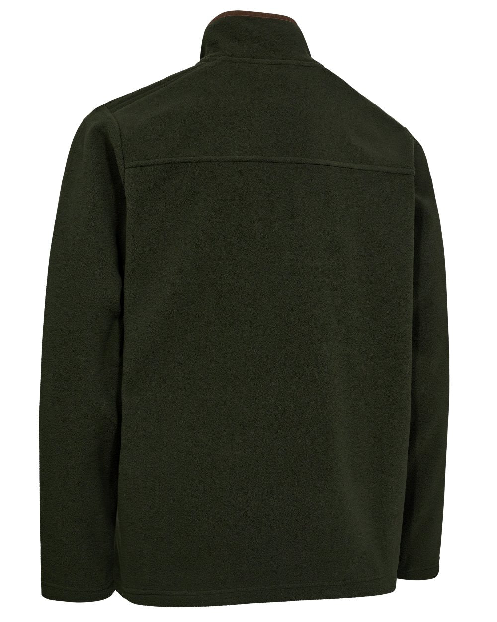 Forest Ember coloured Deerhunter Mens Cumbria Fleece Jacket on white background 