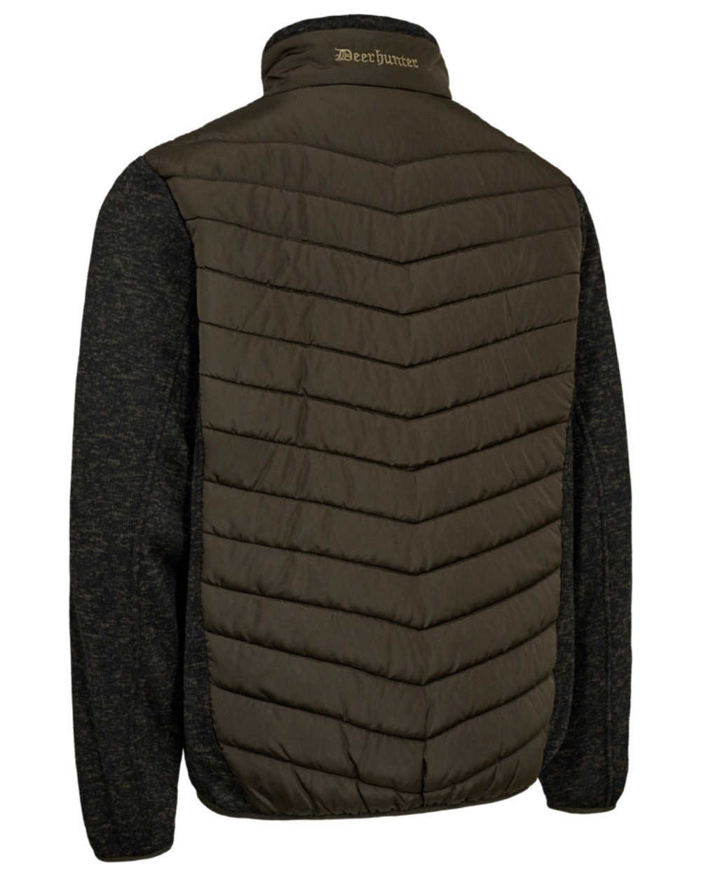 Fallen Leaf coloured Deerhunter Mens Moor Padded Jacket on white background 