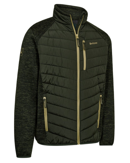 Forest Ember coloured Deerhunter Mens Moor Padded Jacket on white background 