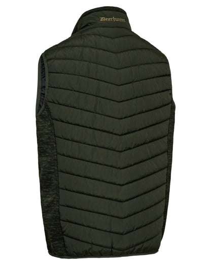 Forest Ember coloured Deerhunter Mens Moor Padded Waistcoat on white background 