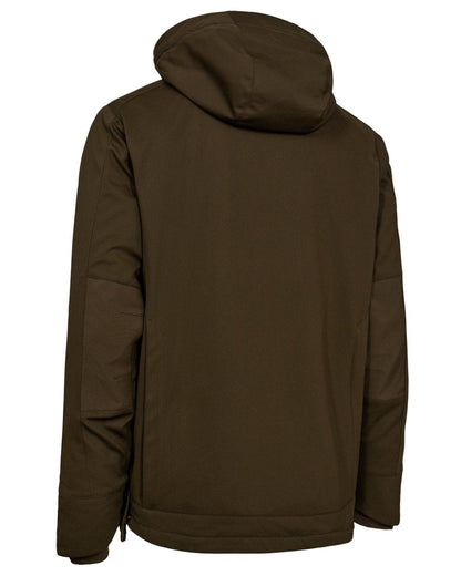 Art Green coloured Deerhunter Mens Muflon Pro Jacket on white background 