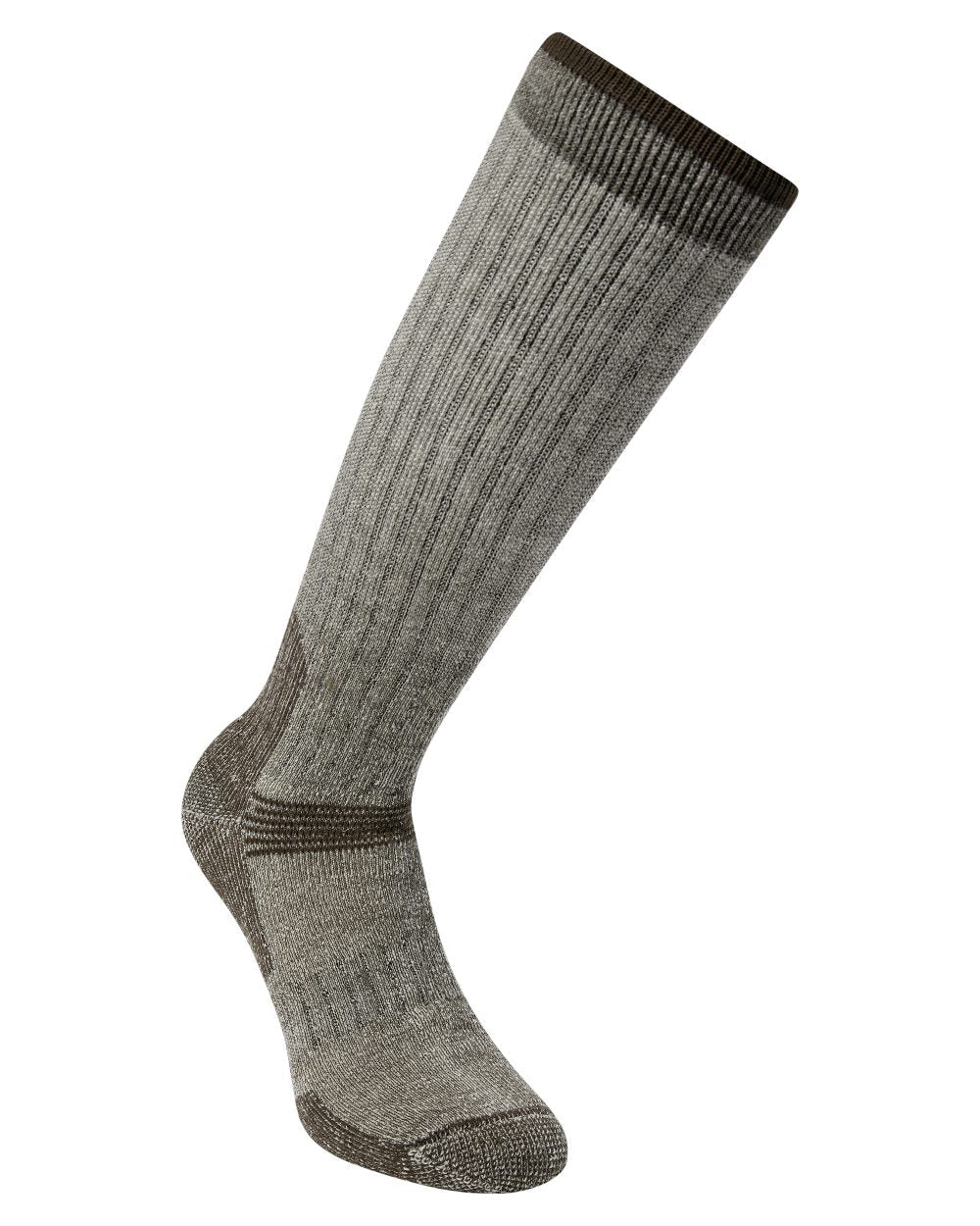 Art Green coloured Deerhunter Merino Wool Socks on white background 