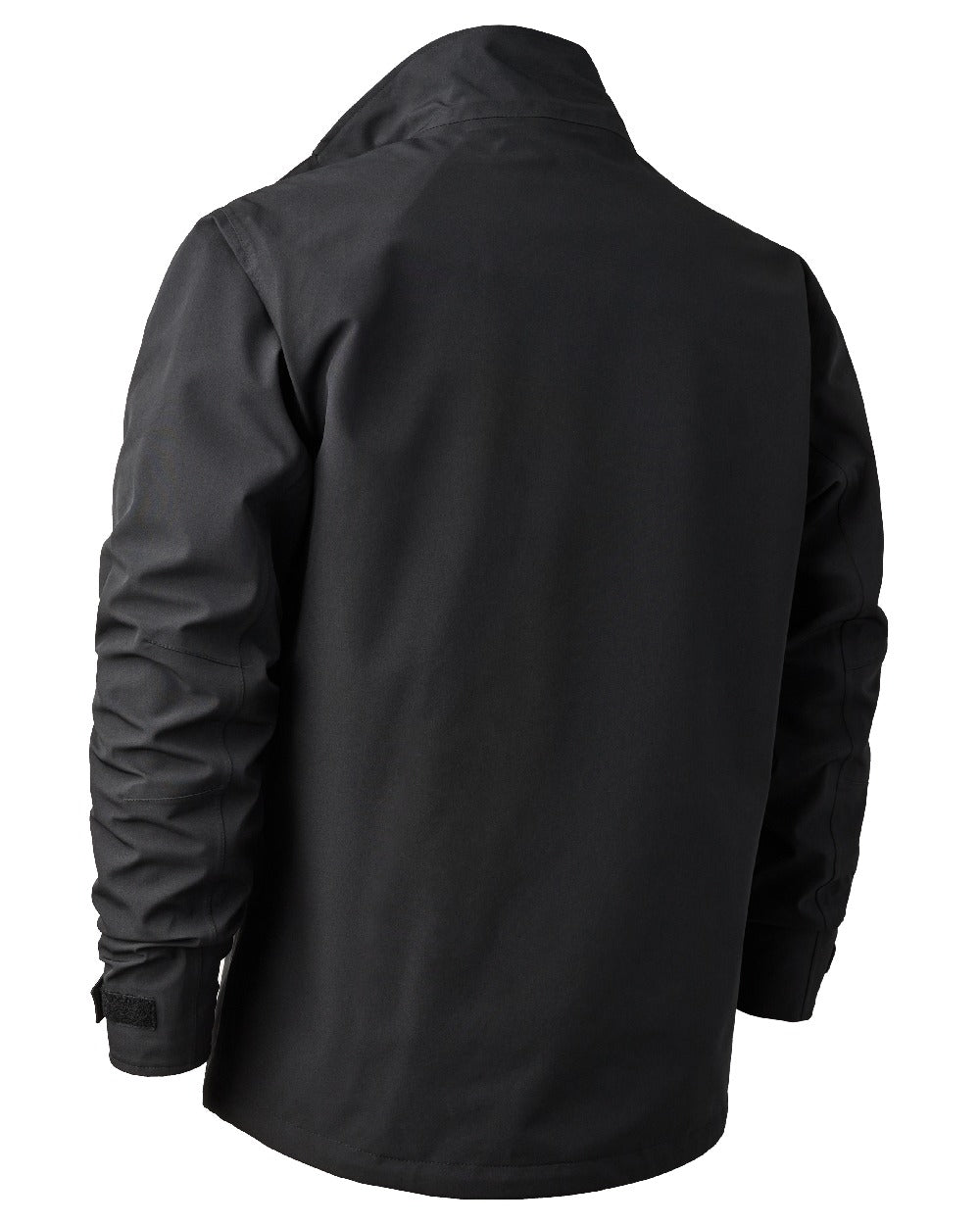 Black coloured Deerhunter Sarek Shell Jacket on white background 