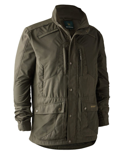 Palm Green coloured Deerhunter Strike Extreme Jacket on white background 