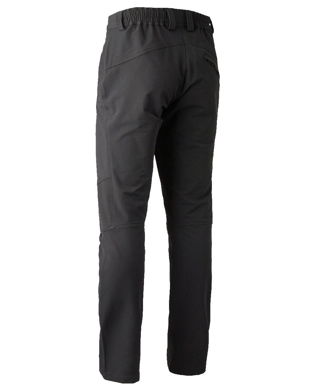 Black coloured Deerhunter Strike Full Stretch Trousers on white background 