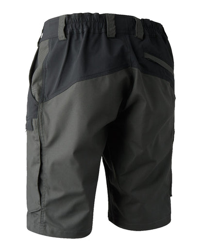 Black Ink coloured Deerhunter Strike Shorts on white background 