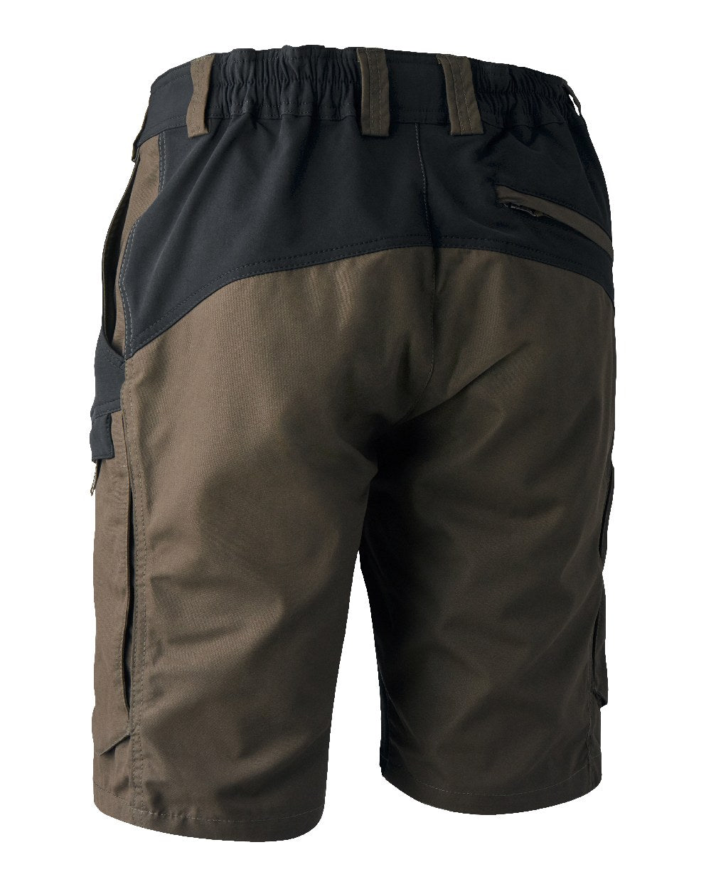 Fallen Leaf coloured Deerhunter Strike Shorts on white background 