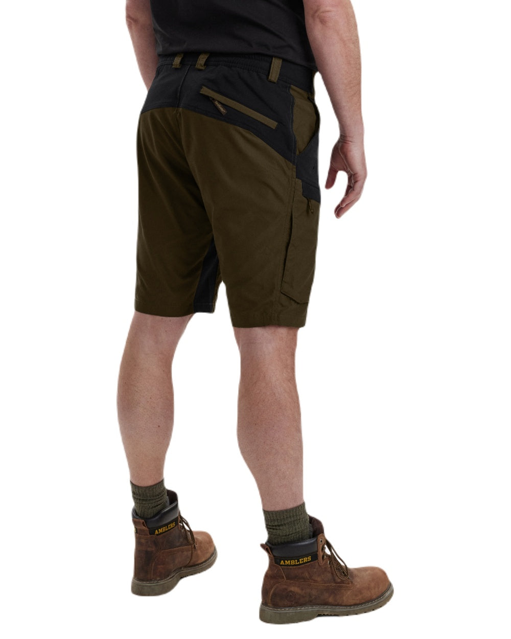 Fallen Leaf coloured Deerhunter Strike Shorts on white background 