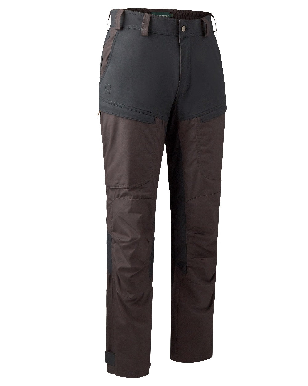 Dark Prune coloured Deerhunter Strike Trousers on white background 