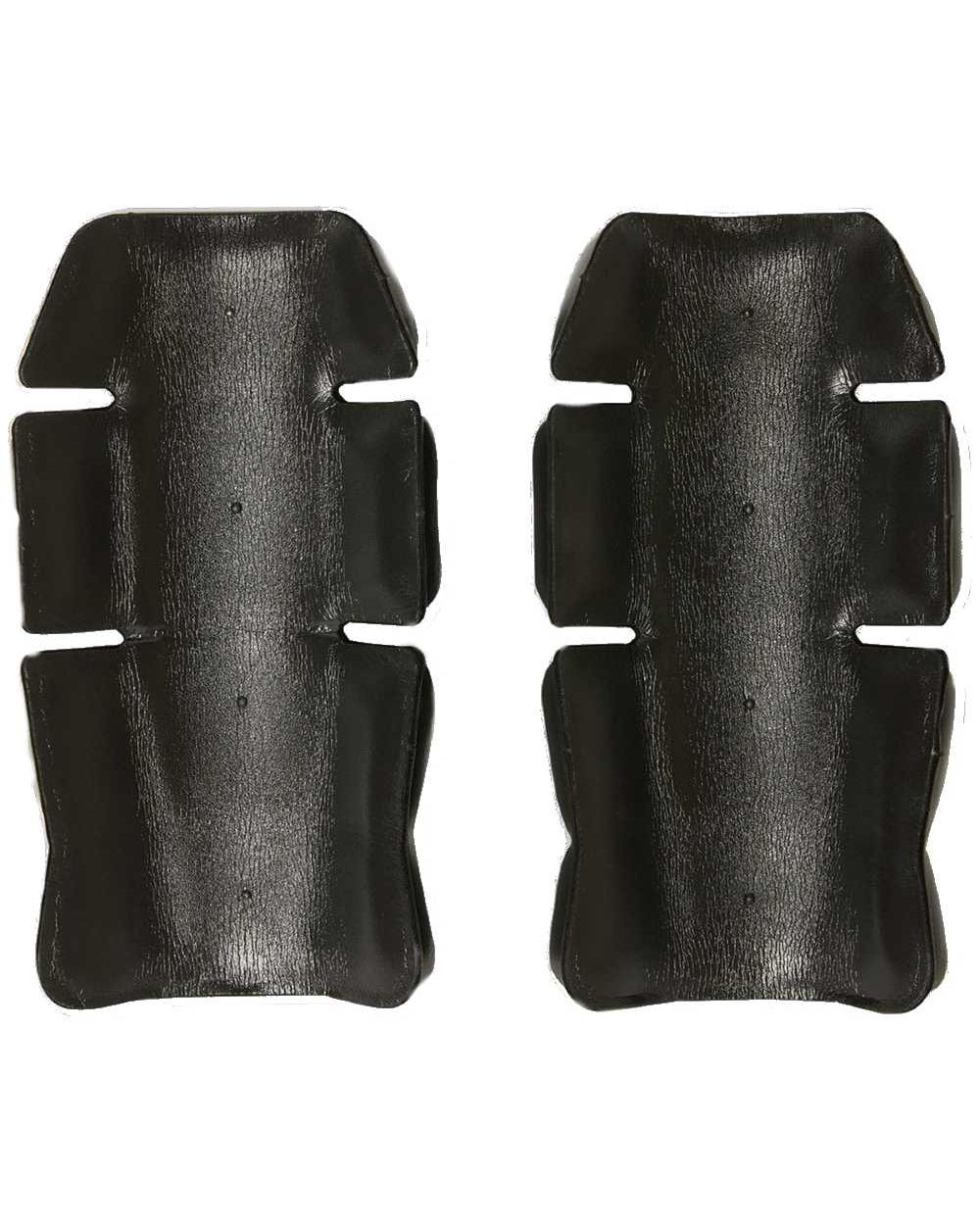 Black coloured Dickies Curved Knee Pads on white background 