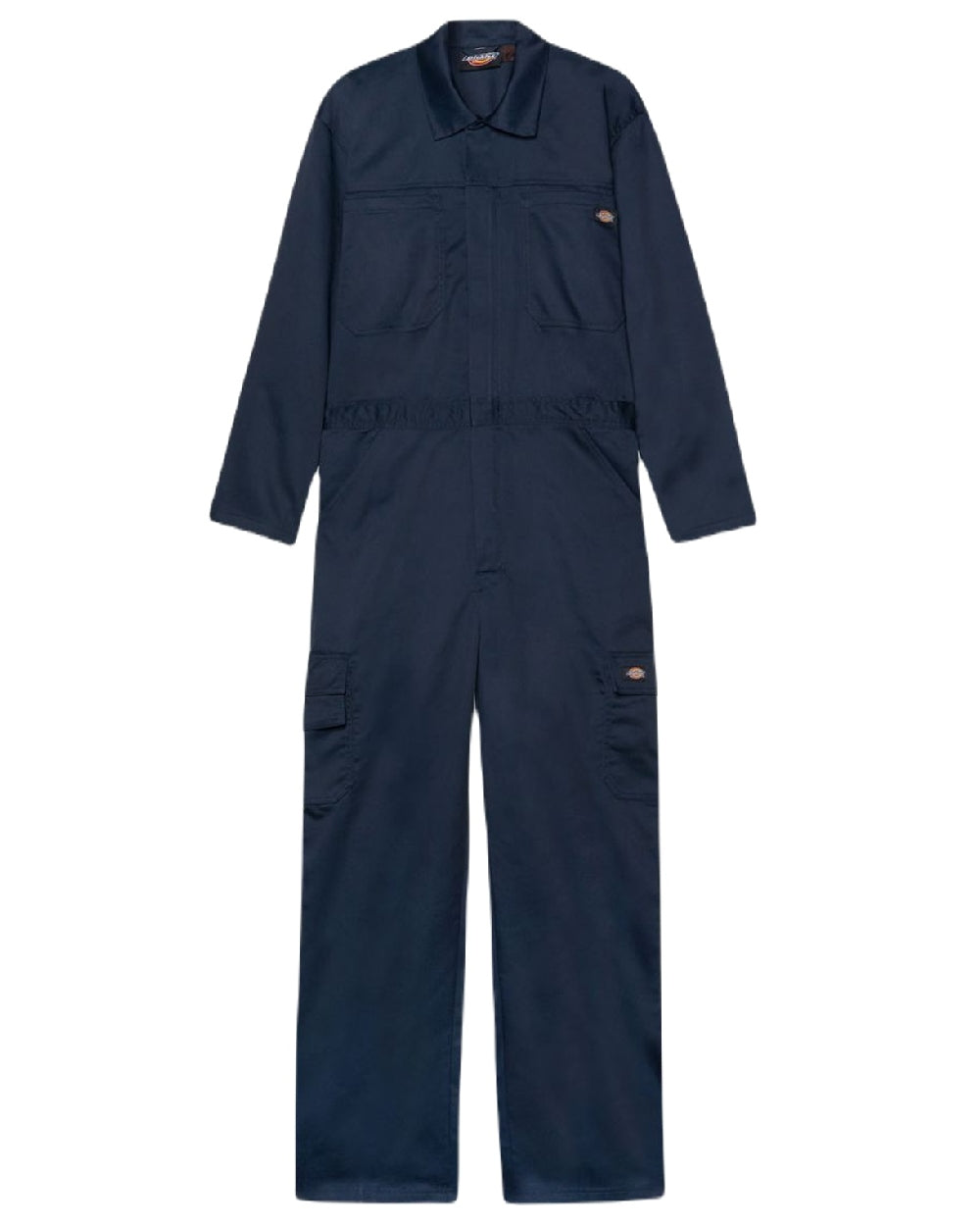 Navy Blue coloured Dickies Everyday Coverall on white background 