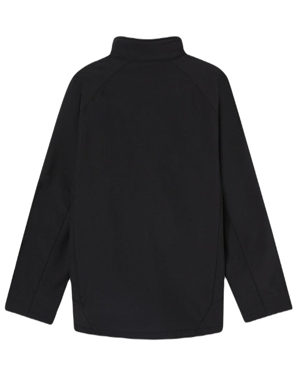Black coloured Dickies Softshell Waterproof Jacket on white background
