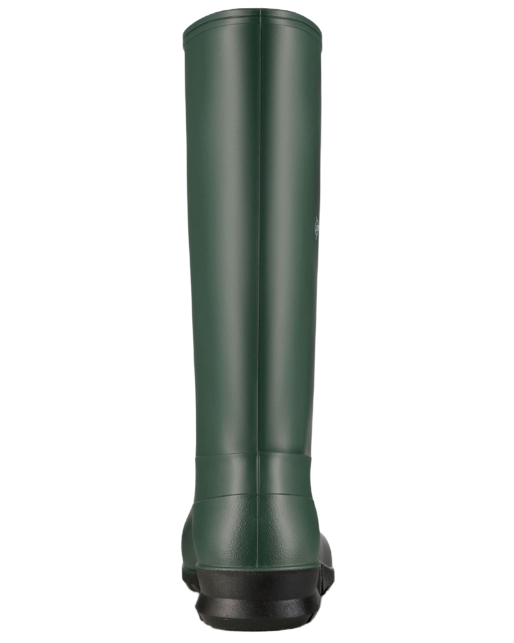 Heritage Green Black coloured Dunlop Childrens Sport Wellingtons on white background 