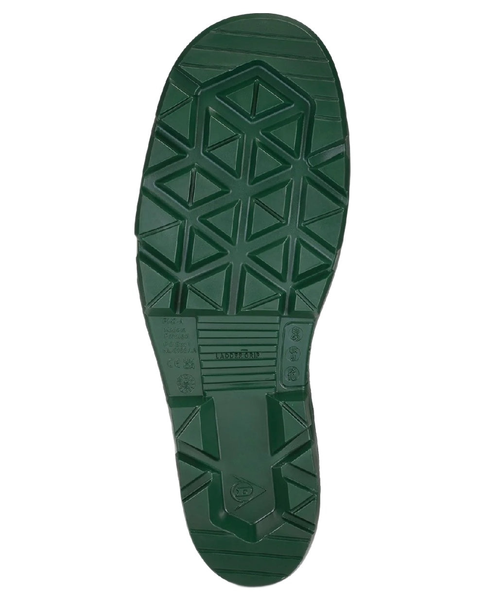 White Coloured Dunlop Work-It Safety Wellingtons on white background 