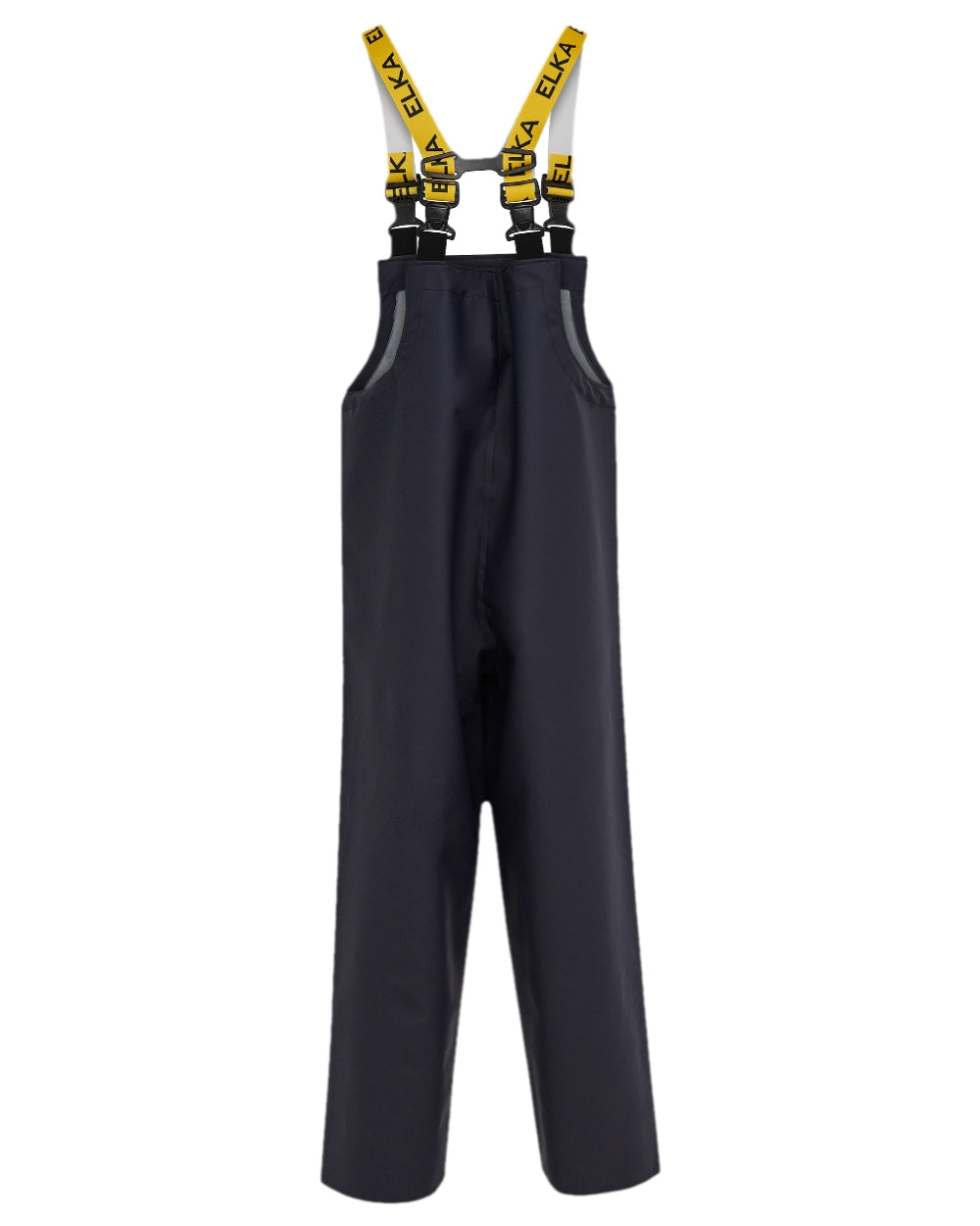 Navy Coloured Elka 039900 Bib &amp; Brace on white background 