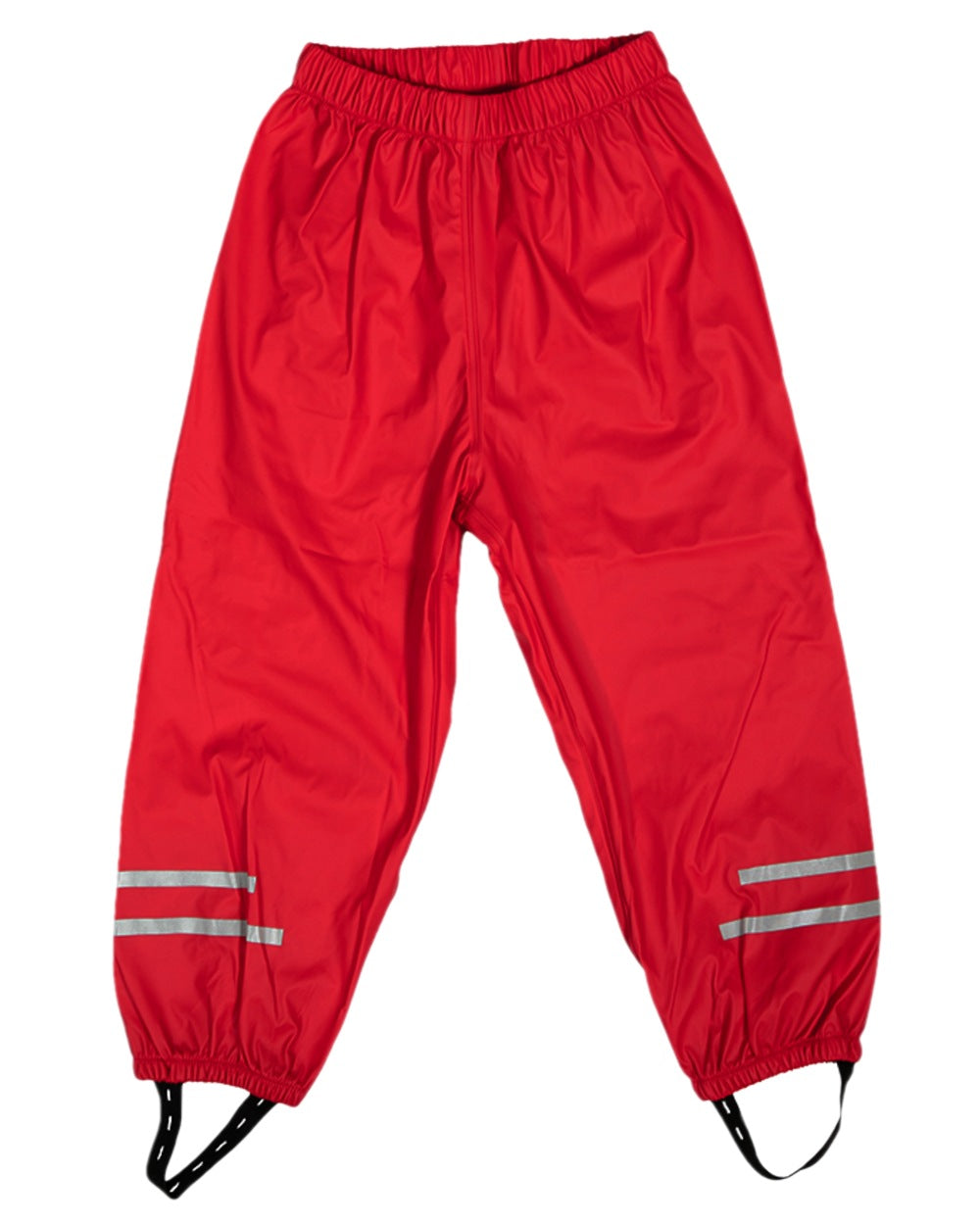 Red Coloured Elka Childrens Rain Set on white background 