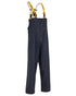 Navy Coloured Elka Mens Dry Zone PU Bib & Brace on white background 