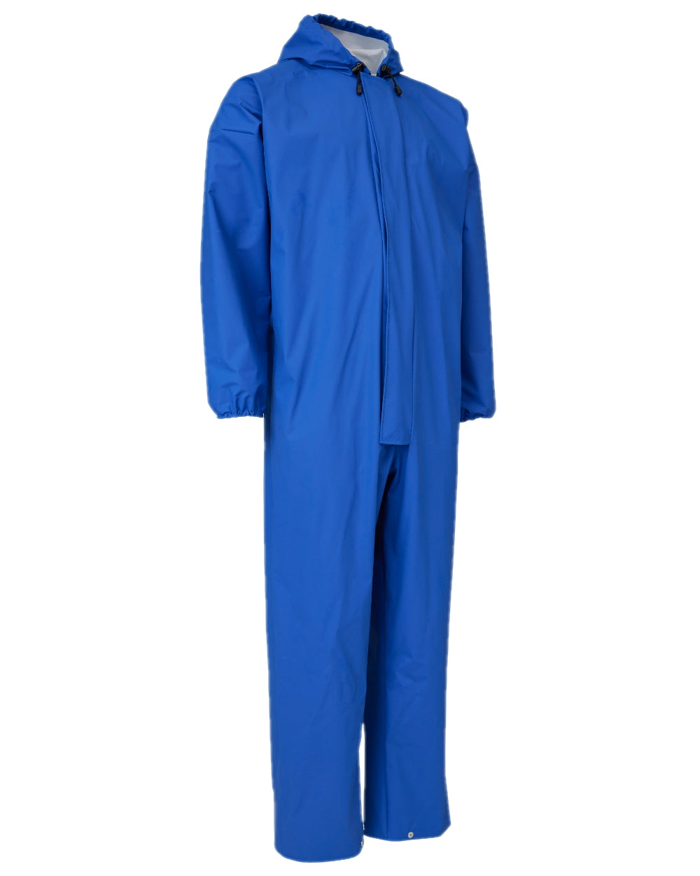 Cobalt Coloured Elka Mens Pro Coveralls on white background 