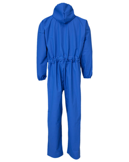 Cobalt Coloured Elka Mens Pro Coveralls on white background 
