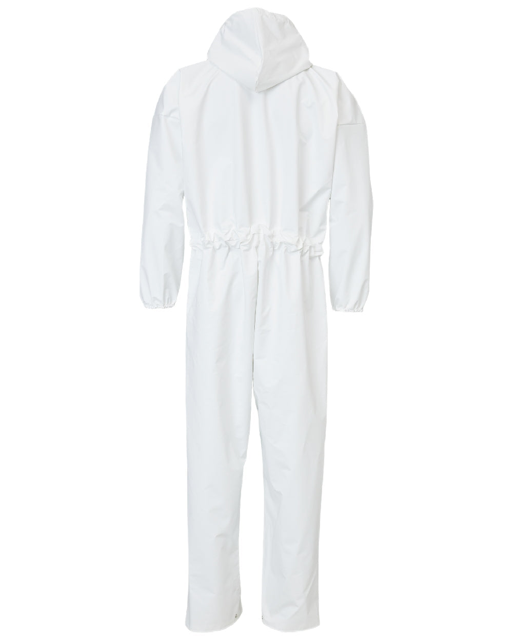 White Coloured Elka Mens Pro Coveralls on white background 
