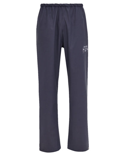 Navy Coloured Elka Mens Pro Waist Trousers on white background 