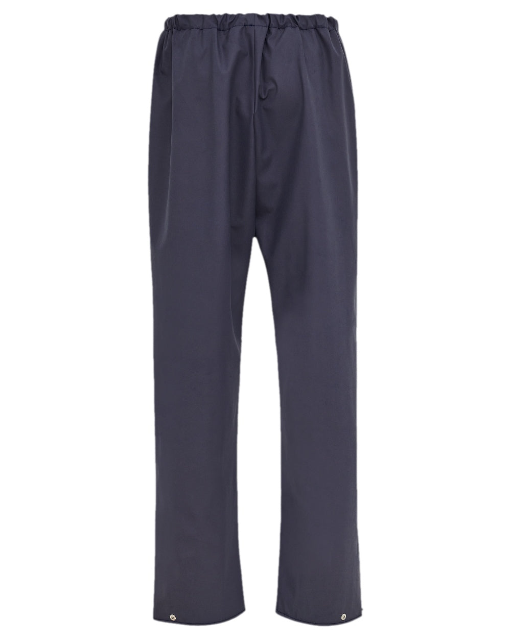 Navy Coloured Elka Mens Pro Waist Trousers on white background 