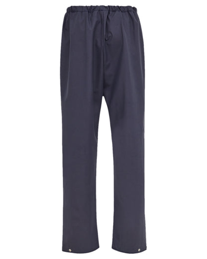 Navy Coloured Elka Mens Pro Waist Trousers on white background 