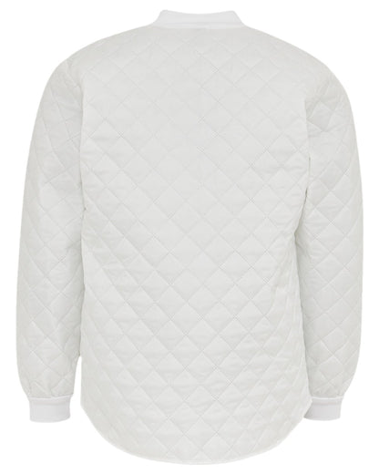 White Coloured Elka Mens Thermal Jacket on white background 