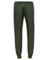 Olive Coloured Elka Mens Thermal Trousers on white background 