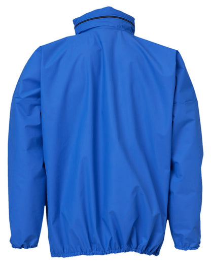 Cobalt Coloured Elka Professional Jacket on white background 