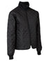 Black Coloured Elka Womens Thermal Jacket on white background 