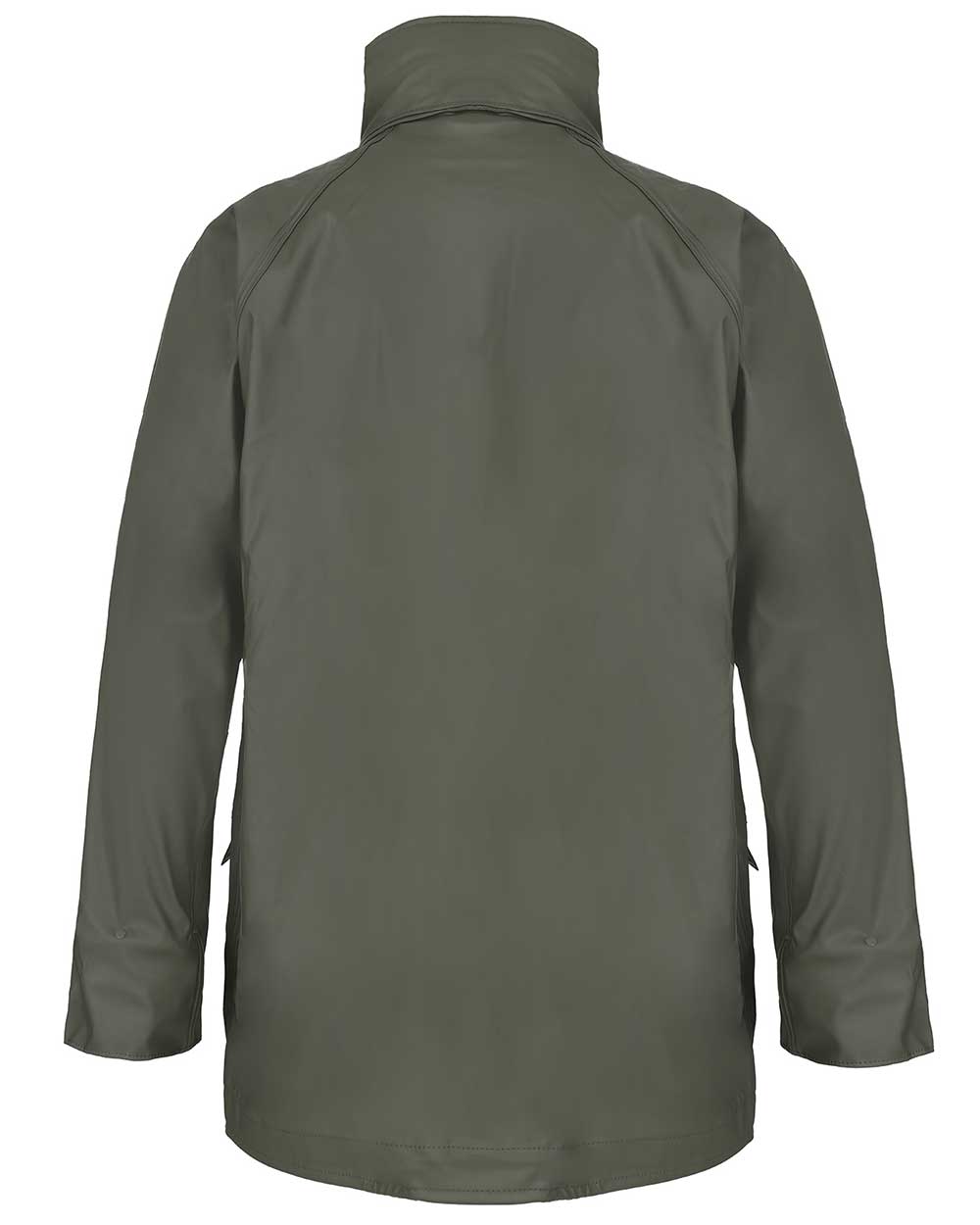 Olive coloured Fort Airflex Fortex Breathable Waterproof Jacket on white background 