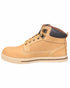 Tan coloured Fort Compton Safety Boots on white background 