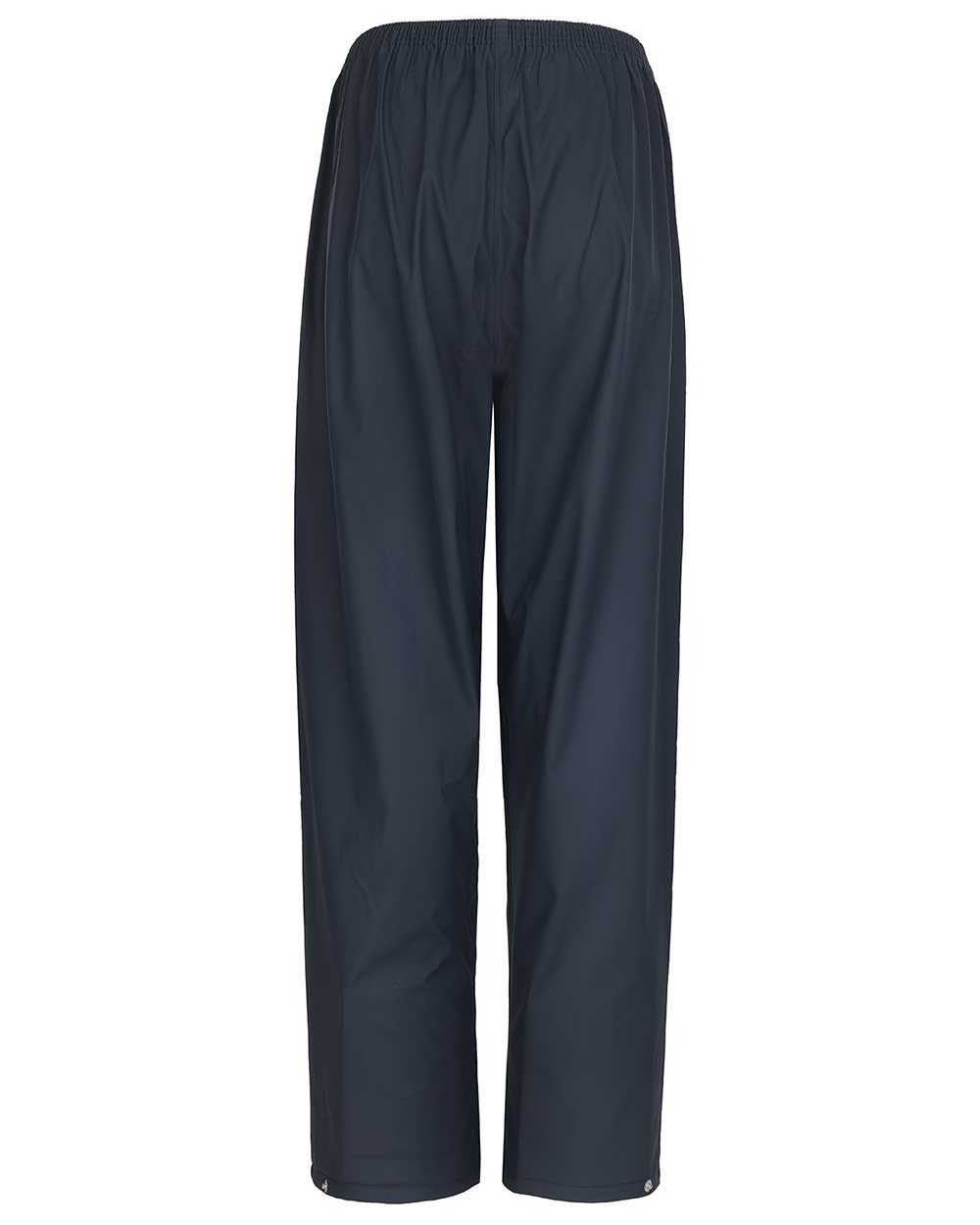 Navy coloured Fort Fortex Flex Waterproof Trousers on white background 