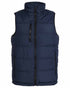 Navy coloured Fort Carlton Bodywarmer on white background 