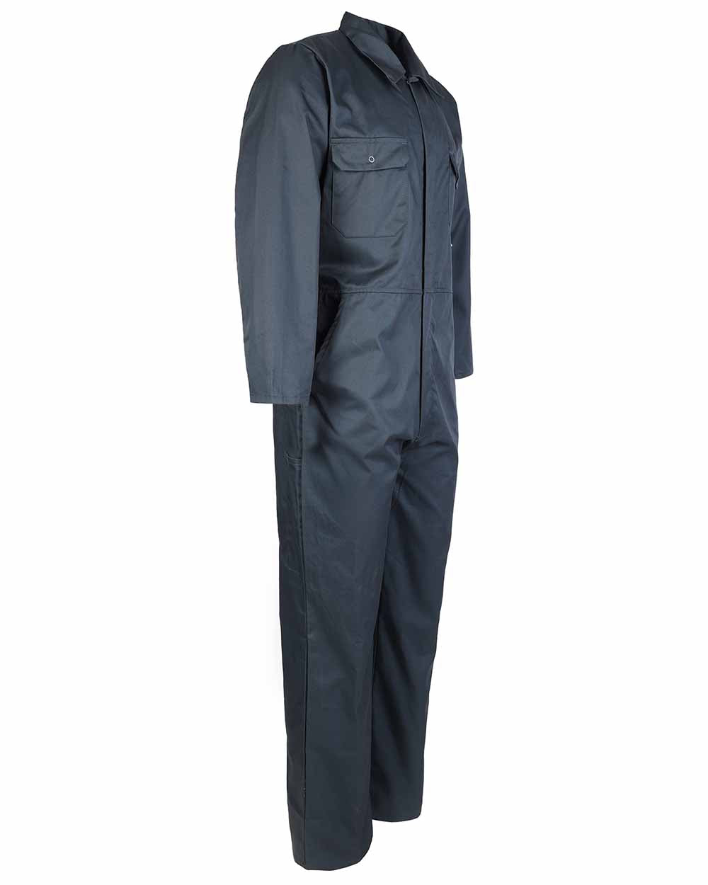Green coloured Fort Stud Front Boilersuit on white background 