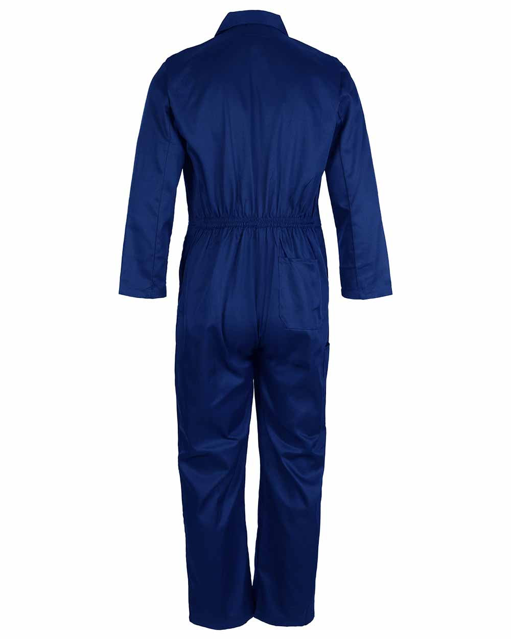 Royal Blue coloured Fort Workforce Economy Boilersuit on white background 