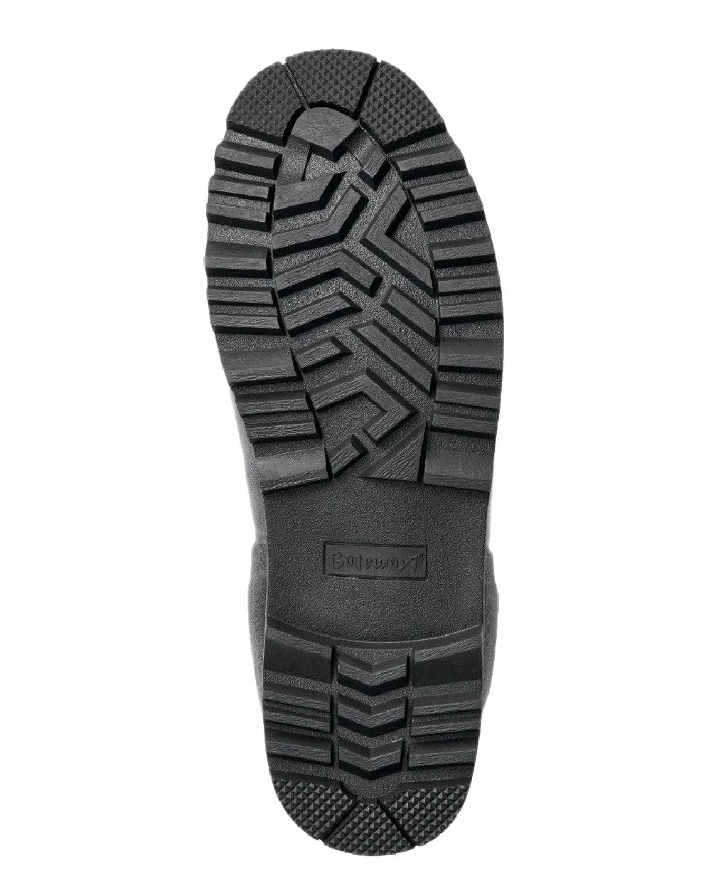 Black Coloured Gateway1 Ascot 6" 3mm Boots on white background 