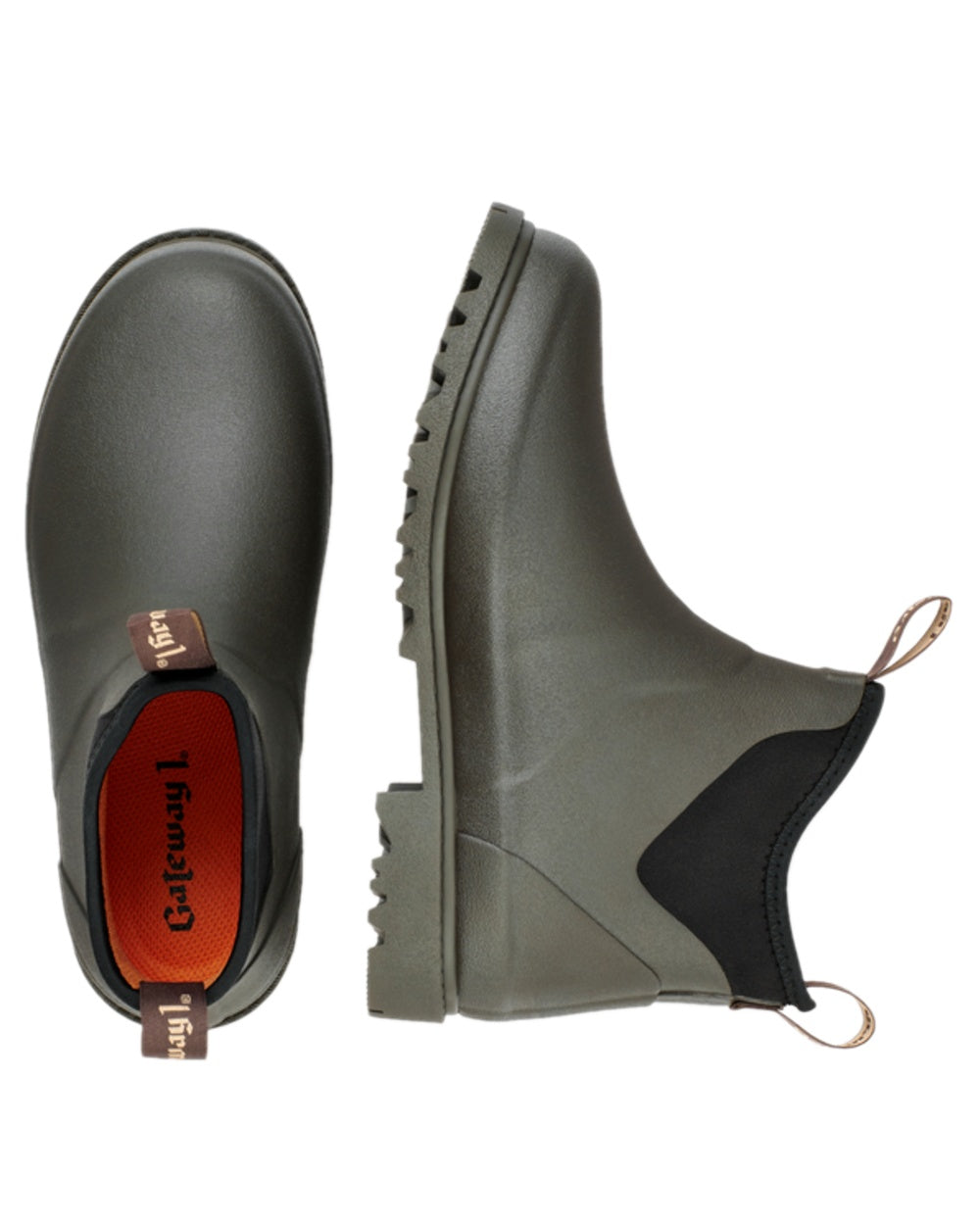 Dark Brown Coloured Gateway1 Ascot II 6" 3mm Boots on white background 