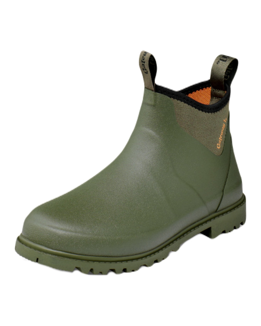 Olive coloured Gateway1 Ascot II Lady 6" 3mm Boots on white background
