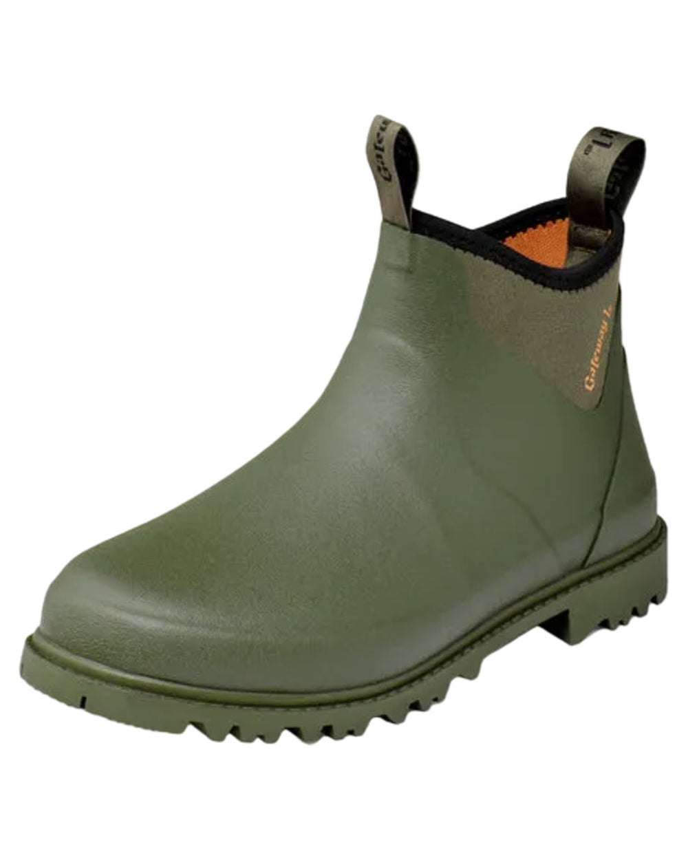 Olive Coloured Gateway1 Ascot II Lady 6" 3mm Boots on white background 