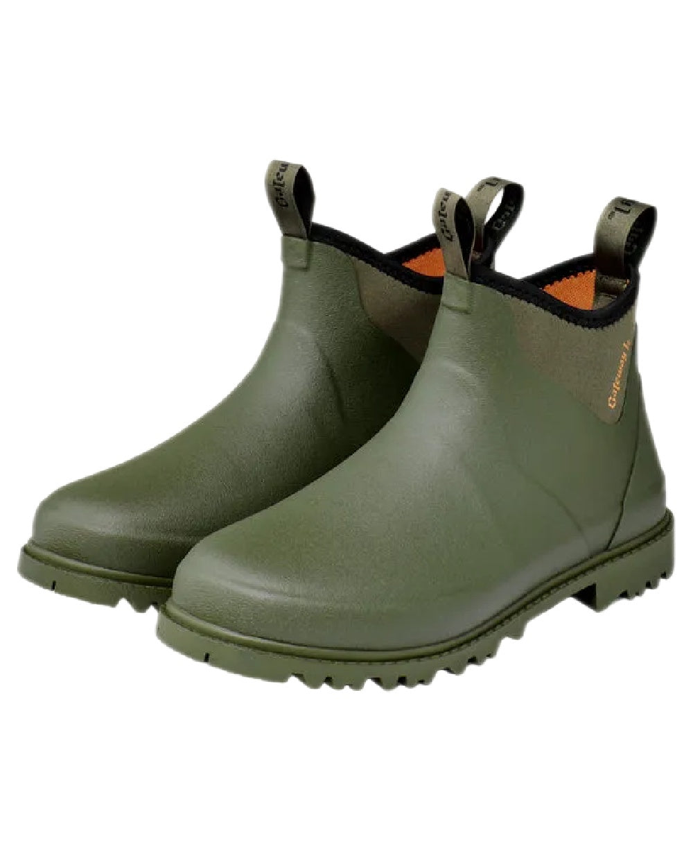 Olive Coloured Gateway1 Ascot II Lady 6" 3mm Boots on white background 