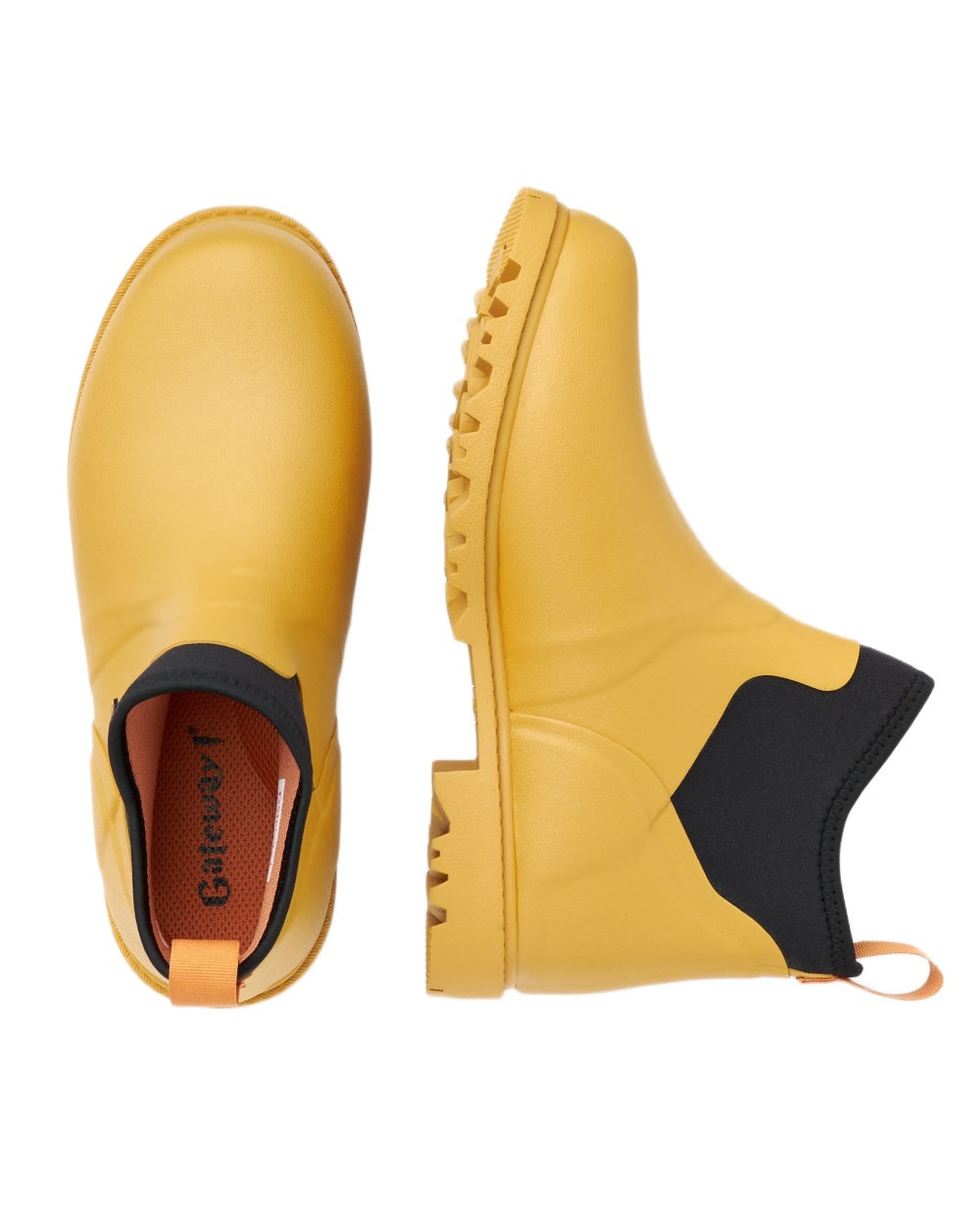 Amber Coloured Gateway1 Ascot Lady 6 3mm Boots on white background 