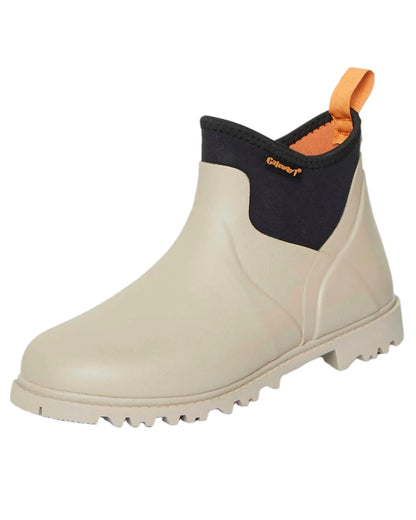Beige Coloured Gateway1 Ascot Lady 6" 3mm Boots on white background 