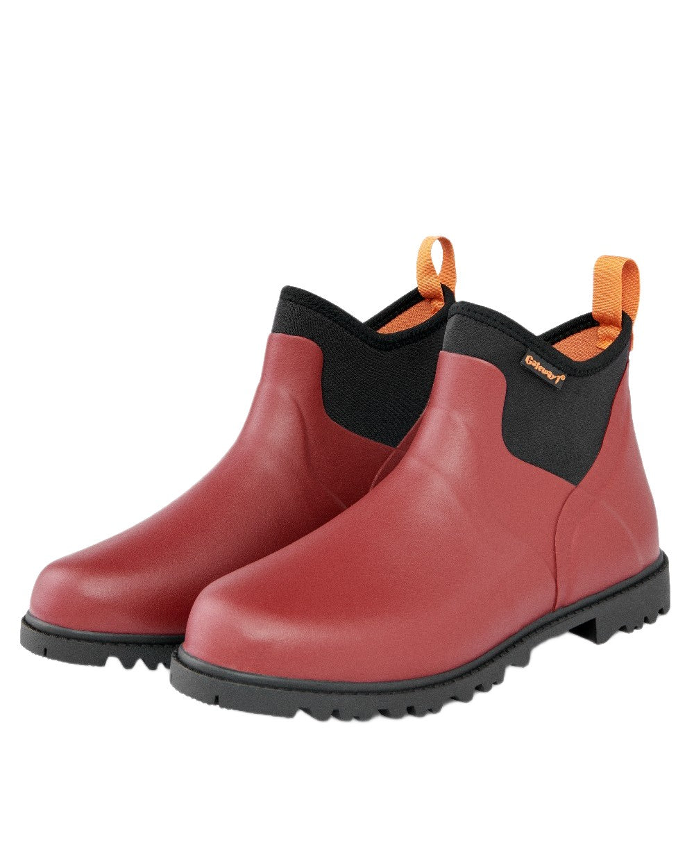 Burgundy Coloured Gateway1 Ascot Lady 6 3mm Boots on white background 