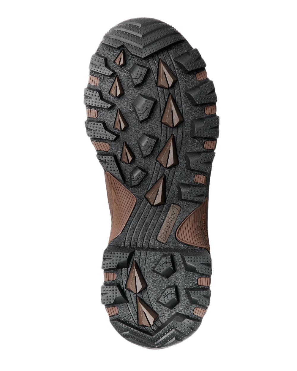 Dark Brown Coloured Gateway1 Fiordland II 11" Boots on white background 