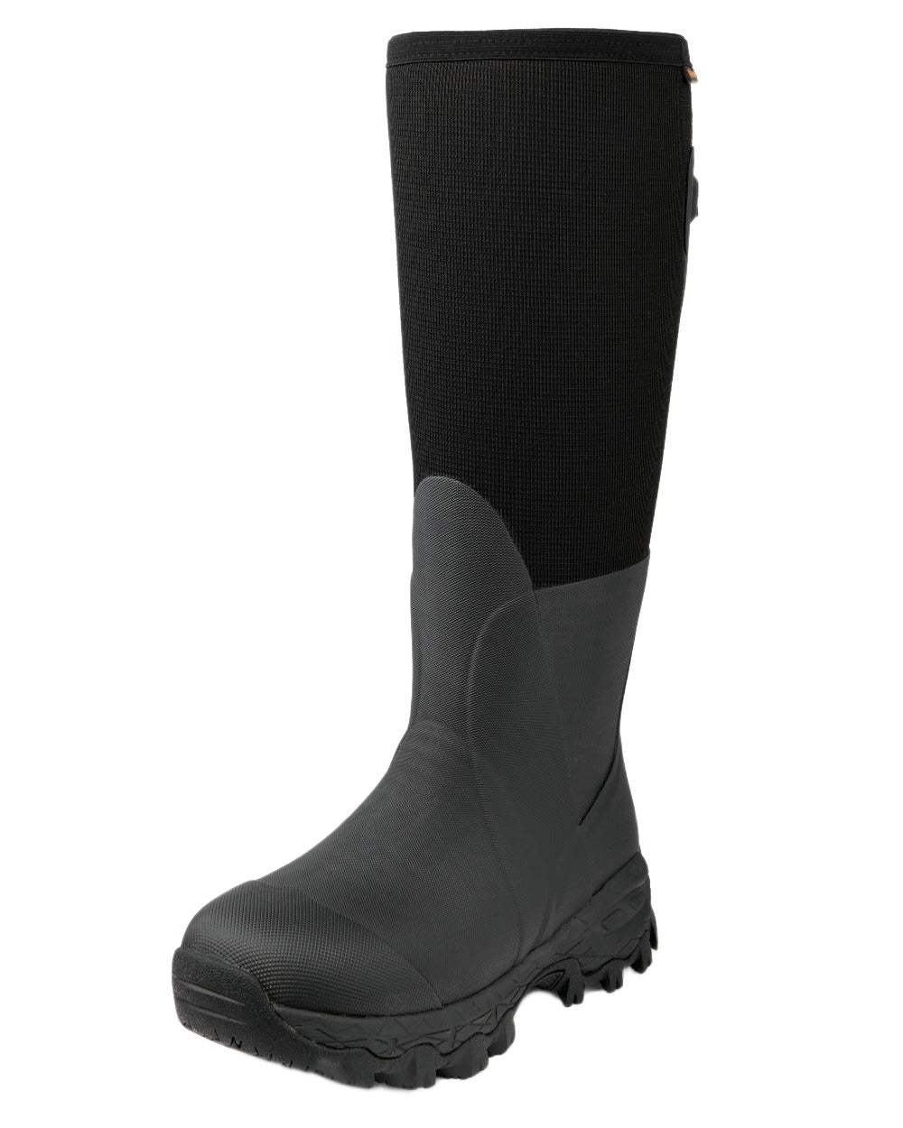 Black Coloured Gateway1 Icebeater 18" 7mm Boots on white background