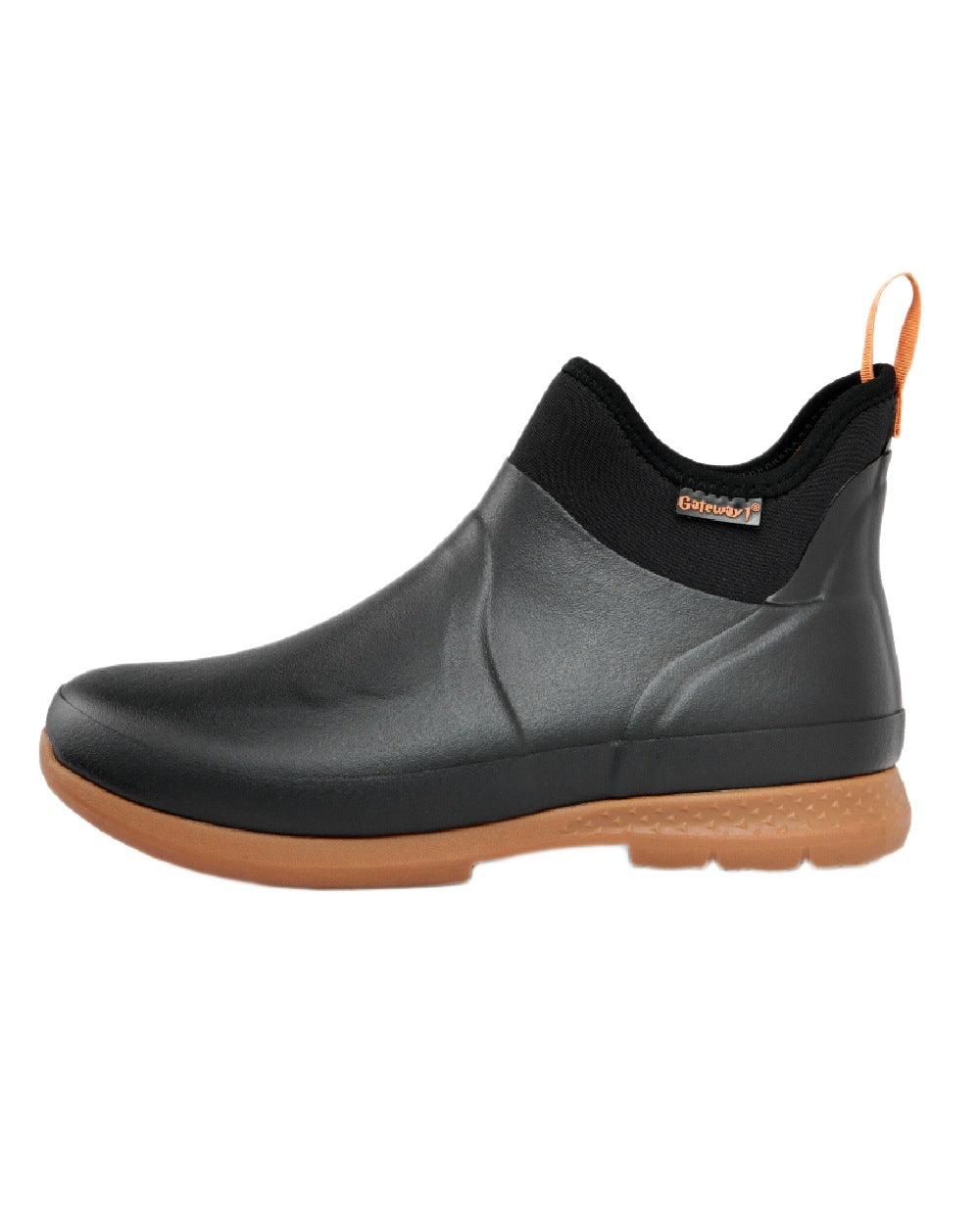 Black Coloured Gateway1 Jodhpur Lady 6" 4mm Boots on white background 
