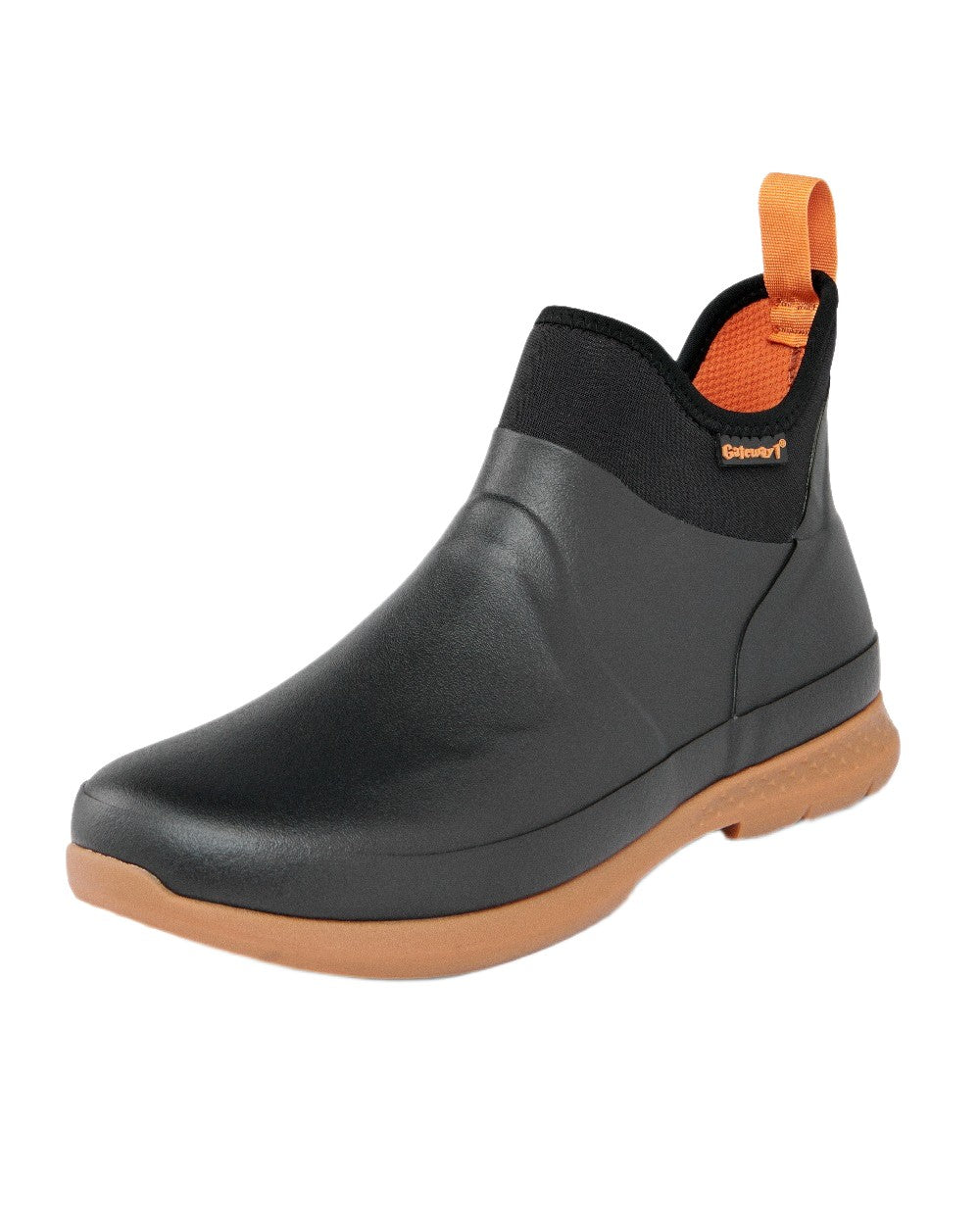 Black Coloured Gateway1 Jodhpur Lady 6&quot; 4mm Boots on white background 